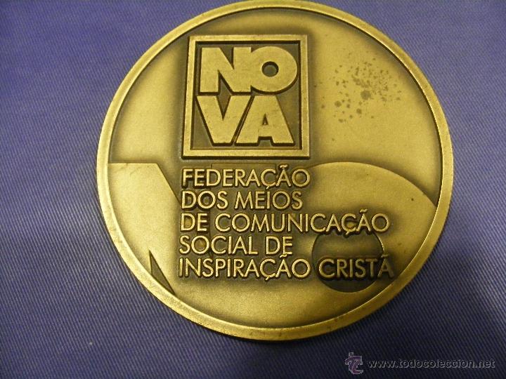 Medalhas tem&aacute;ticas: Medalha I congresso dos meios de comunica&ccedil;&atilde;o Social de Inspira&ccedil;&atilde;o Crist&atilde; - 1998