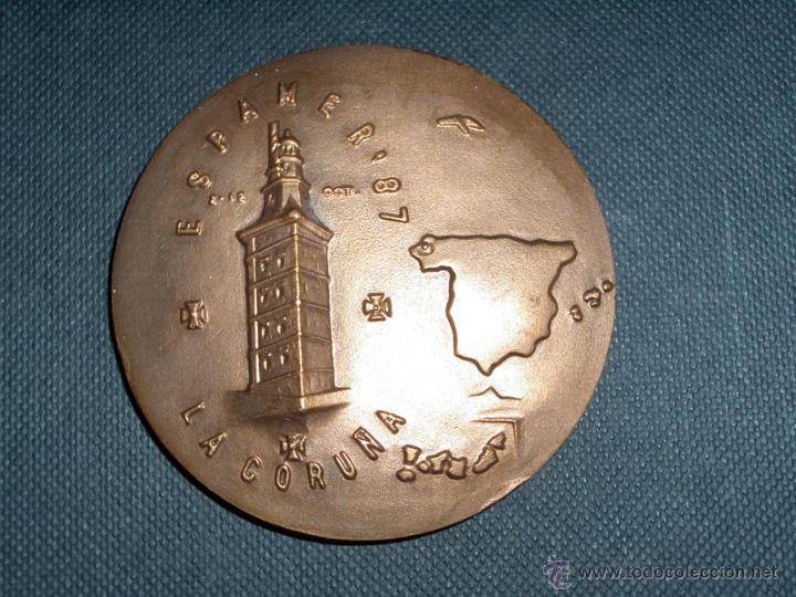 Medallas tem&aacute;ticas: Medalla de bronce espamer-87 A Coru&ntilde;a - Foto 1