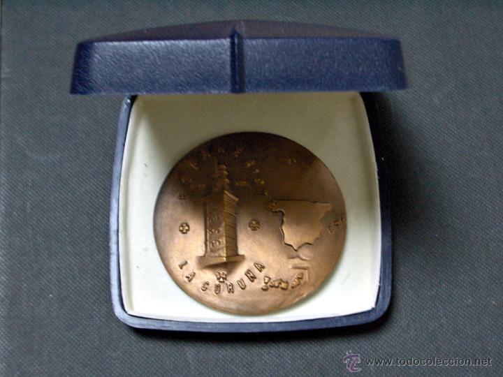 Medallas tem&aacute;ticas: Medalla de bronce espamer-87 A Coru&ntilde;a - Foto 3