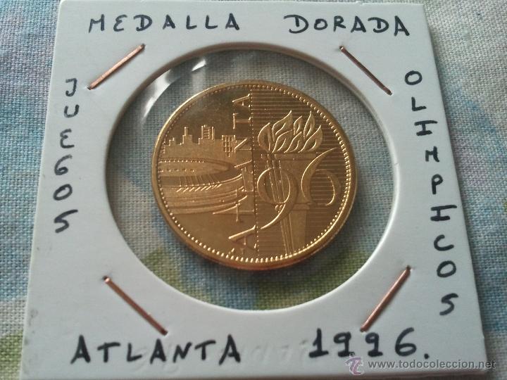 Medaglie tematiche: medalla de los juegos olimpicos de atlanta 1996 nueva encartonada