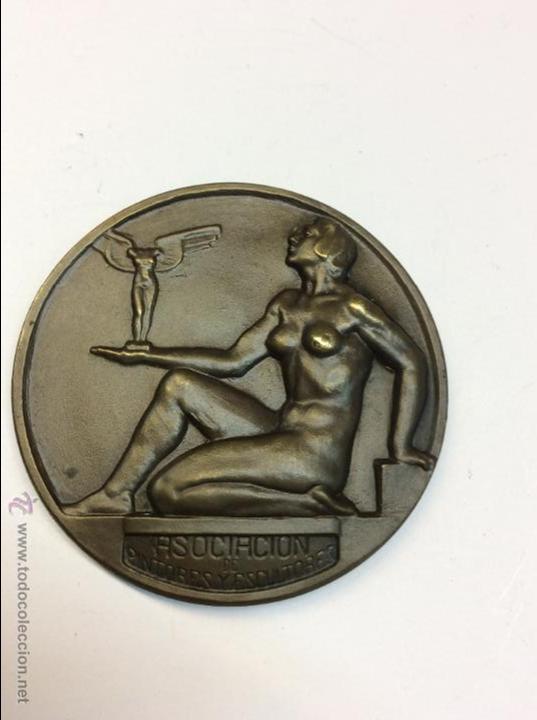Medaglie tematiche: MEDALLA CONMEMORATIVA DEL 75 ANIVERSARIO DE LA ASOCIACION DE PINTORES Y ESCULTORES.