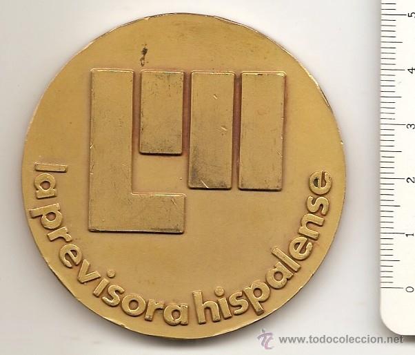 Medallas tem&aacute;ticas: Sevilla. La Previsora hispalense. 1971 - Foto 2