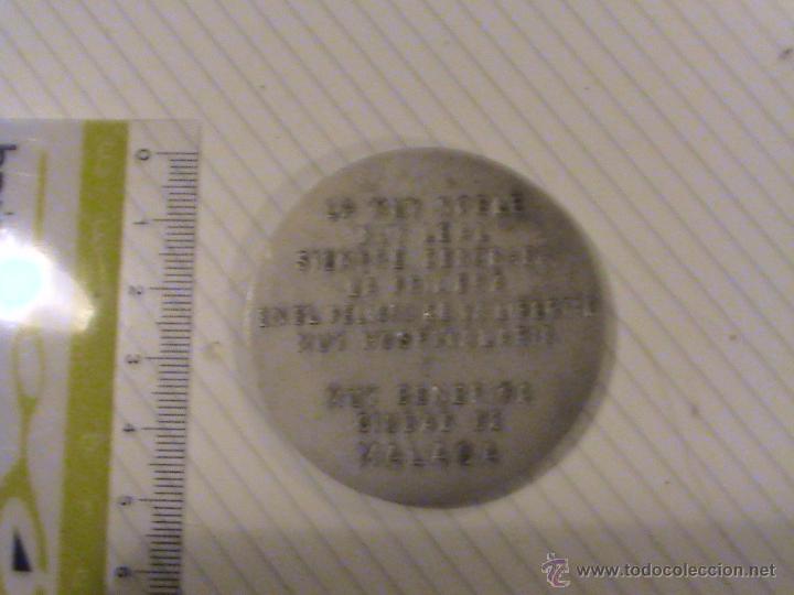 Medallas tem&aacute;ticas: Medalla del ayuntamiento de M&aacute;laga. - Foto 2