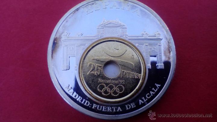 Medallas tem&aacute;ticas: MEDALLA DE ESPA&Ntilde;A, PUERTA DE ALCALA - Foto 1