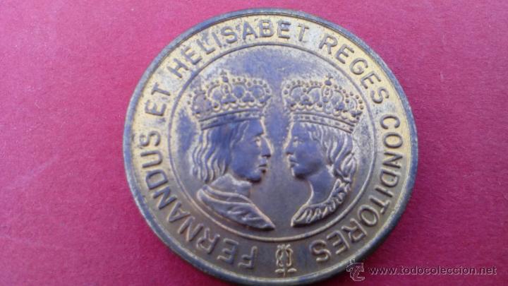 Medaglie tematiche: MEDALLA DE LOS REYES CAT&Oacute;LICOS