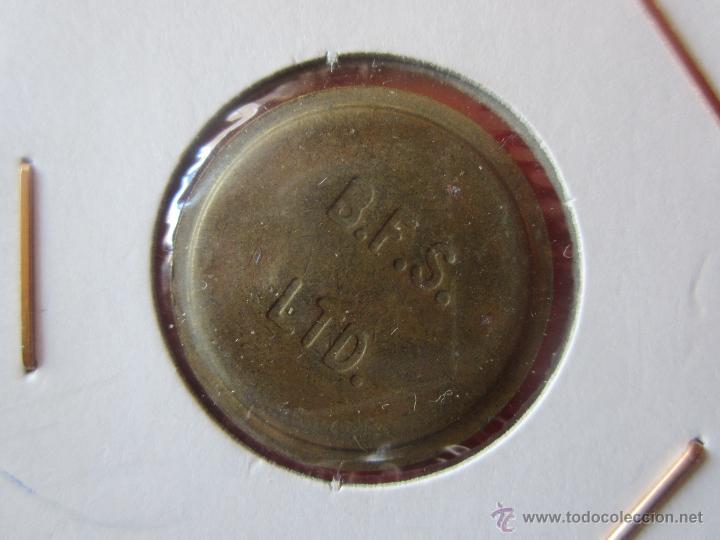 Medallas tem&aacute;ticas: Ficha B.F.S. Ltd