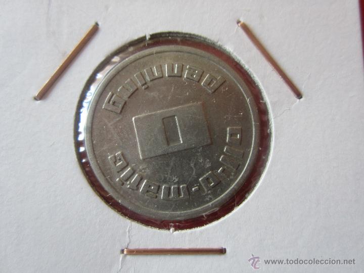 Medallas tem&aacute;ticas: Ficha Oll-O-Matic Penning