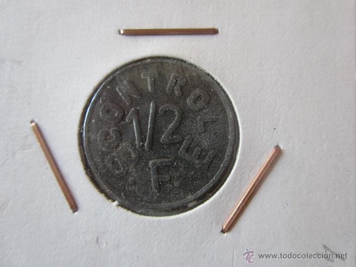 Medallas tem&aacute;ticas: Ficha 1/2 BFE control