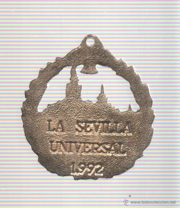 Medallas tem&aacute;ticas: medalla  la sevilla universal 1992 - Foto 2