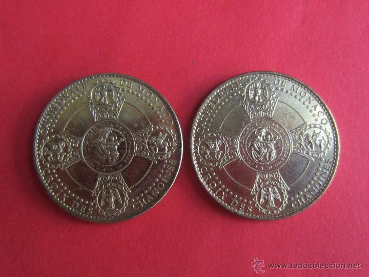 Medallas temáticas: Medalla Catedral de Monaco.Dos distintas. - Foto 2 - 50280232