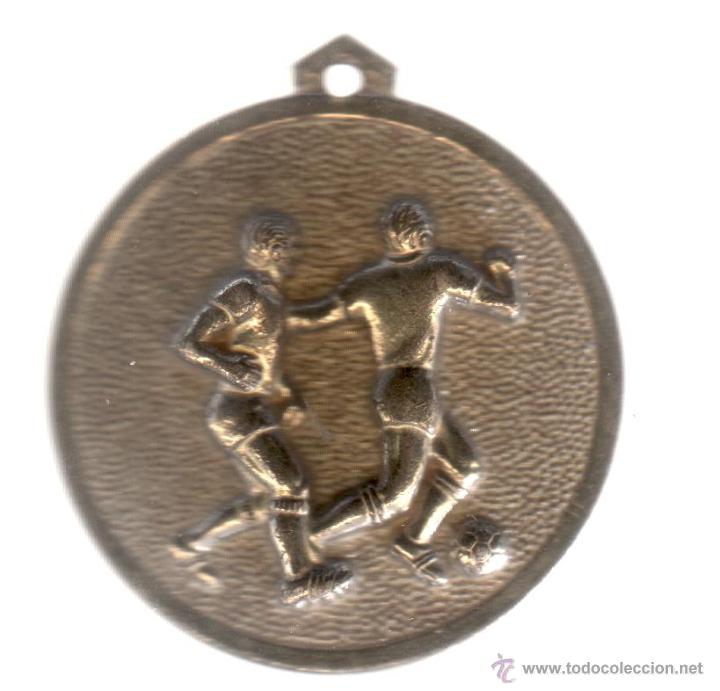 Medalhas tem&aacute;ticas: medalla de futbol f.a.s.c. fe i vida 1979