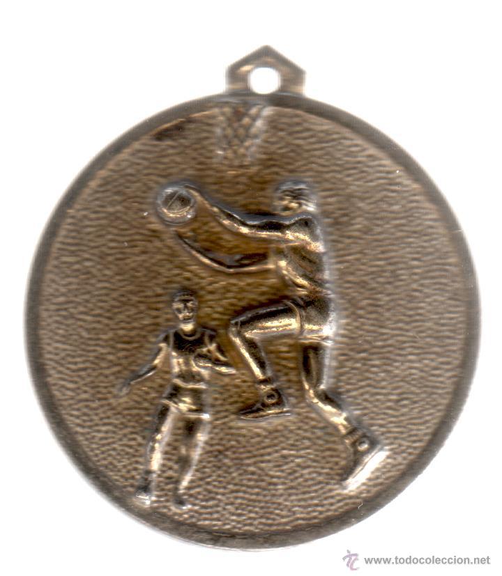 Medalhas tem&aacute;ticas: medalla de baloncesto / basquet  f.a.s.c. fe i vida 1979