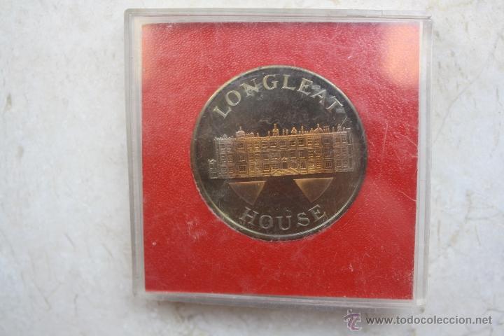 Medallas tem&aacute;ticas: LONGLEAT HOUSE/ SOLID PROOF MEDALLON - Foto 2