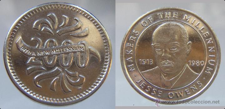 Medallas tem&aacute;ticas: Medalla de Jesse Owens - Foto 1
