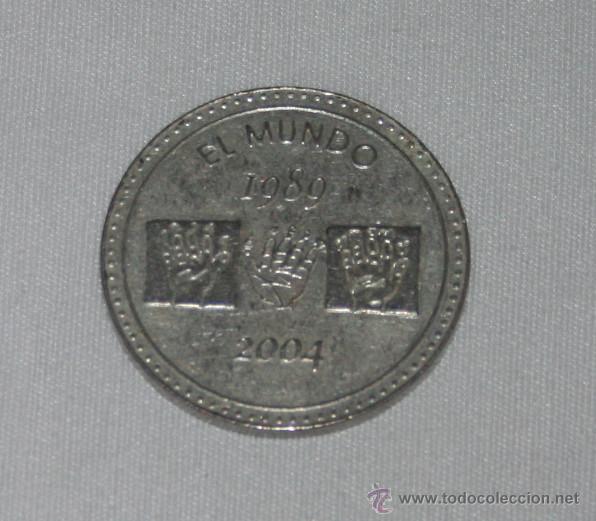 Medalhas tem&aacute;ticas: MEDALLA O FICHA DE EL MUNDO - TACITO - 1989-2004 - 7446-2