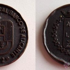 Medallas temáticas: MEDALLON INAUGURACIÓN SEDE CENTRAL DEL BANCO DE ALICANTE 1972, 63 MM
