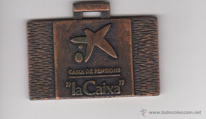 Medalhas tem&aacute;ticas: medalla de la caixa de pensions