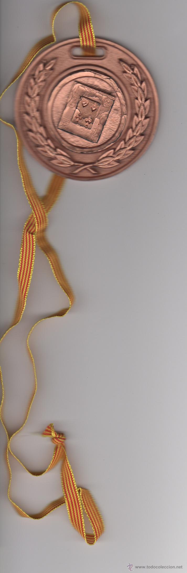 Medalhas tem&aacute;ticas: medalla metalica manresa p.yd. font dels capellans campeonato