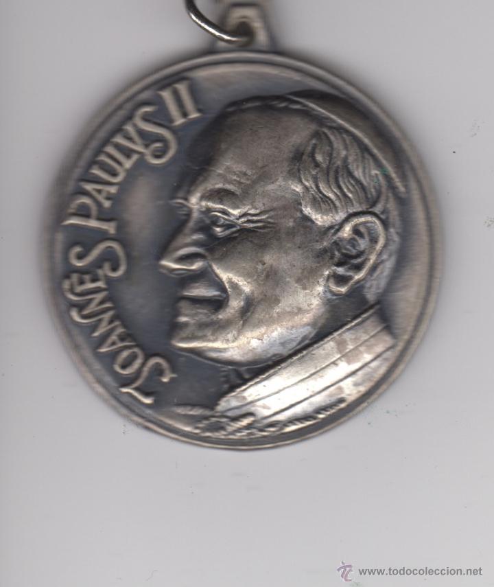 Medalhas tem&aacute;ticas: medalla joannes paulus II VII congreso mariologico y XV mariano internacional zaragoza 1979