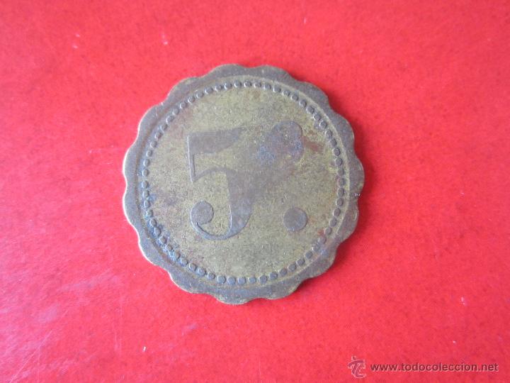 Medallas tem&aacute;ticas: Ficha de 5 c. - Foto 2