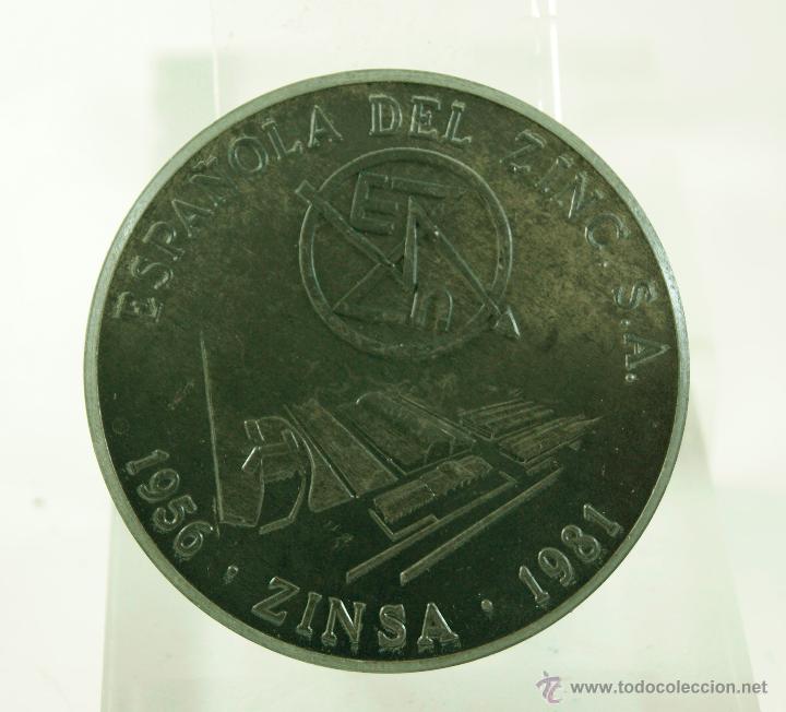 Medallas temáticas: MEDALLA ZINSA CARTAGENA 25 ANIVERSARIO 1981 - Foto 2 - 54034075