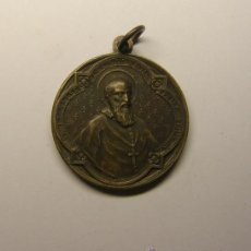 Medalhas temáticas: MEDALLA S. FRANCISCO DE SALES, S. FRANCISCA DE CHANTAL, FRANCESA, SIGLO XIX.. Lote 101958266