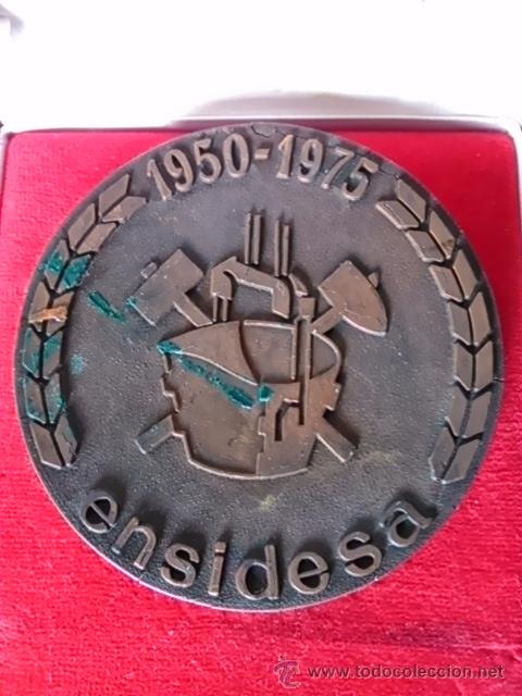 M&eacute;dailles th&eacute;matiques: Medalla 25 Aniversario ENSIDESA 1950-1975