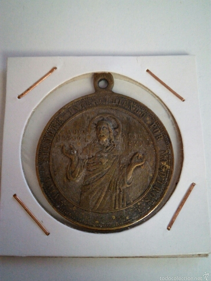 M&eacute;dailles th&eacute;matiques: MEDALLA RELIGIOSA &rdquo;ALIANZA DEL CORAZON DE JESUS&rdquo;