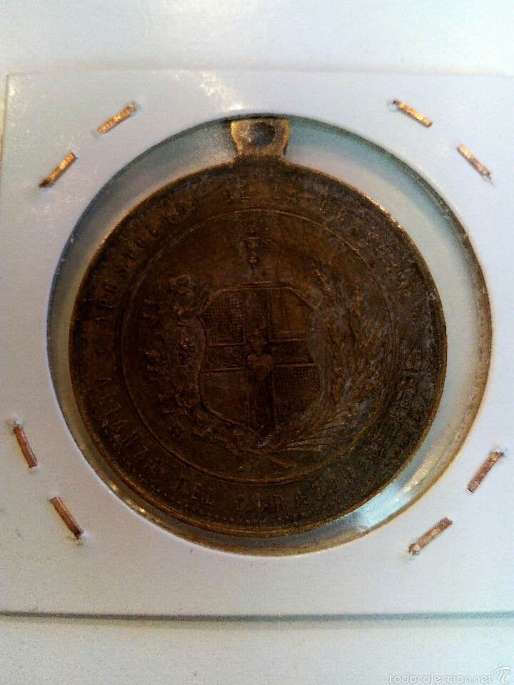 Medallas tem&aacute;ticas: MEDALLA RELIGIOSA &rdquo;ALIANZA DEL CORAZON DE JESUS&rdquo; - Foto 2
