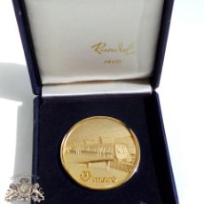 Medallas temáticas: MEDALLA DE LA COMPAÑIA DEL METROPOLITANO RIO DE JANEIRO. Lote 54791180