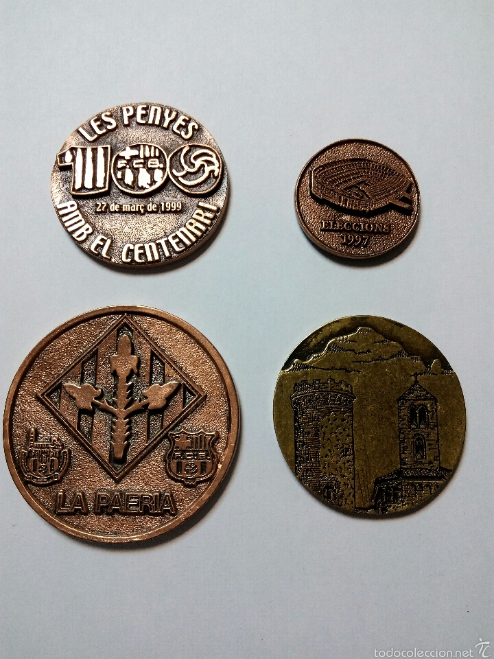 Medallas tem&aacute;ticas: MEDALLAS DEL BAR&Ccedil;A - Foto 2