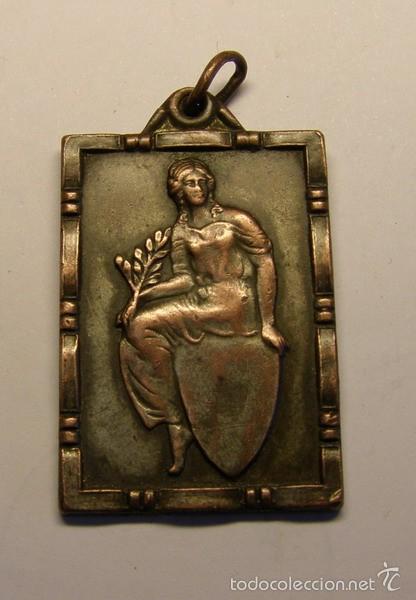 M&eacute;dailles th&eacute;matiques: Medalla indeterminada de los a&ntilde;os 30-40.