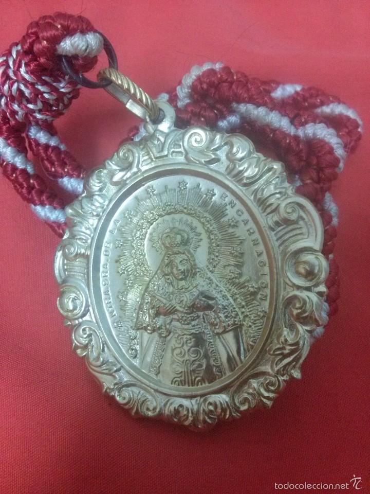 M&eacute;dailles th&eacute;matiques: MEDALLA CON CORD&Oacute;N DE NUESTRA SE&Ntilde;ORA DE LA ENCARNACI&Oacute;N (GERENA)