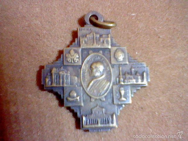Medallas tem&aacute;ticas: medalla Pio XII 1950