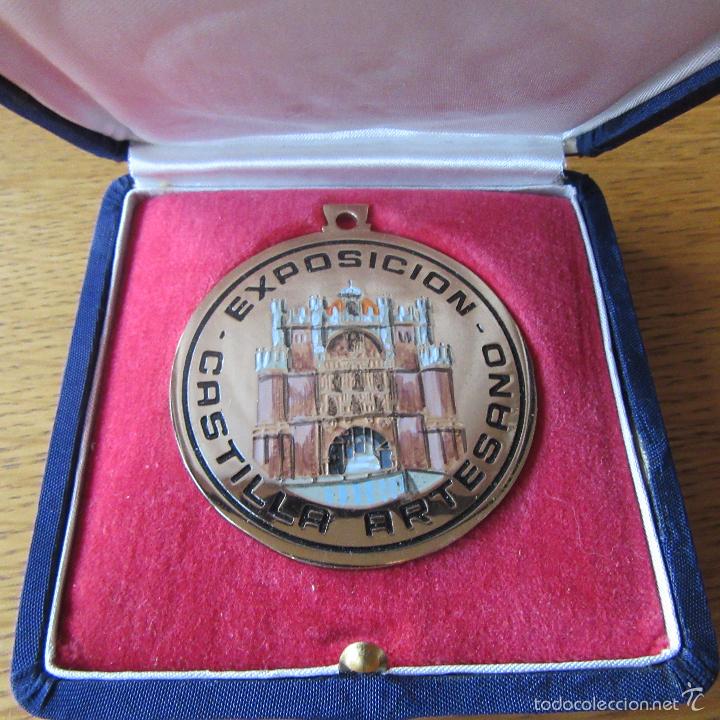 Medallas tem&aacute;ticas: Medalla organizacion sindical exposicion artesanos de castilla 1974