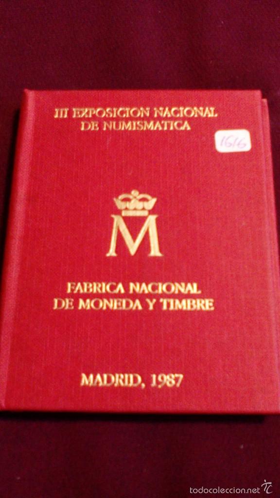 Medallas tem&aacute;ticas: EXPOSICION NACIONAL DE NUMISMATICA E-87, MADRID - Foto 1