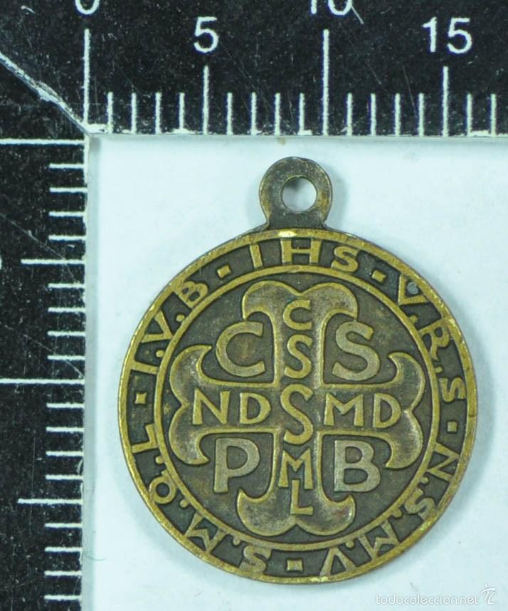 Medallas tem&aacute;ticas: MEDALLA RELIGIOSA  BENEDICTUS  MONACHORUM - Foto 2