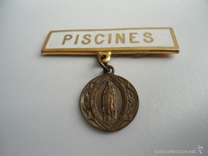Medallas tem&aacute;ticas: MEDALLA PISCINES - IMMACULEE CONCEPTION - ORIGINAL - Foto 1