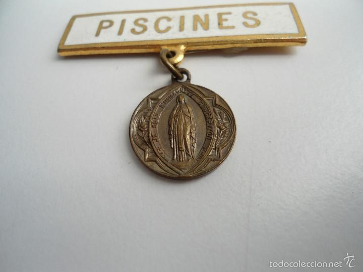 Medallas tem&aacute;ticas: MEDALLA PISCINES - IMMACULEE CONCEPTION - ORIGINAL - Foto 2