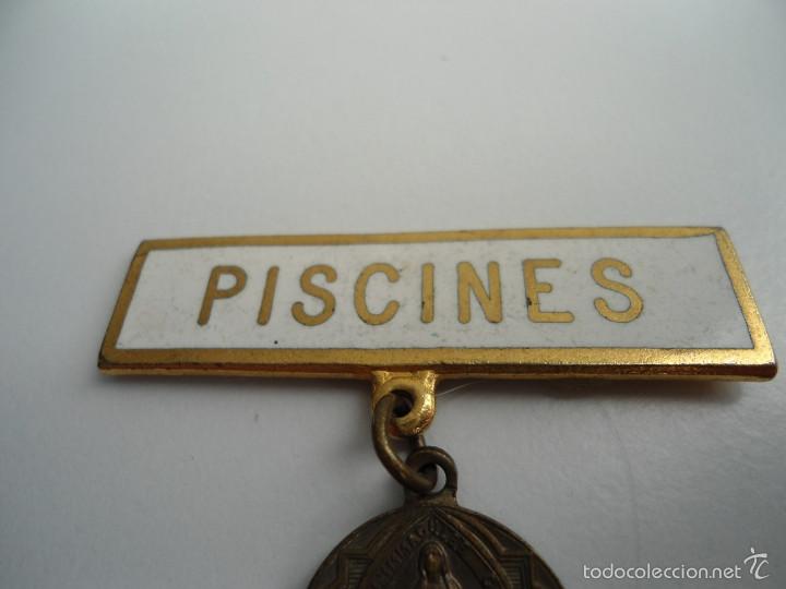Medallas tem&aacute;ticas: MEDALLA PISCINES - IMMACULEE CONCEPTION - ORIGINAL - Foto 3