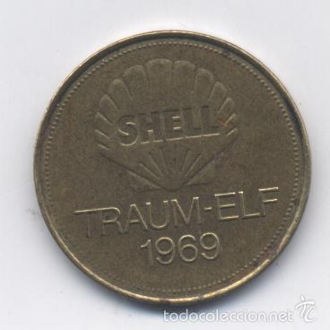Medallas tem&aacute;ticas: SEPP MAIER-SHELL TRAUM-ELF-1969 - Foto 2