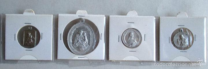 Medaglie tematiche: LOTE 4 MEDALLAS RELIGIOSAS, SAN ANTONIO DE PADUA - TERESA DE JE&Uacute;S