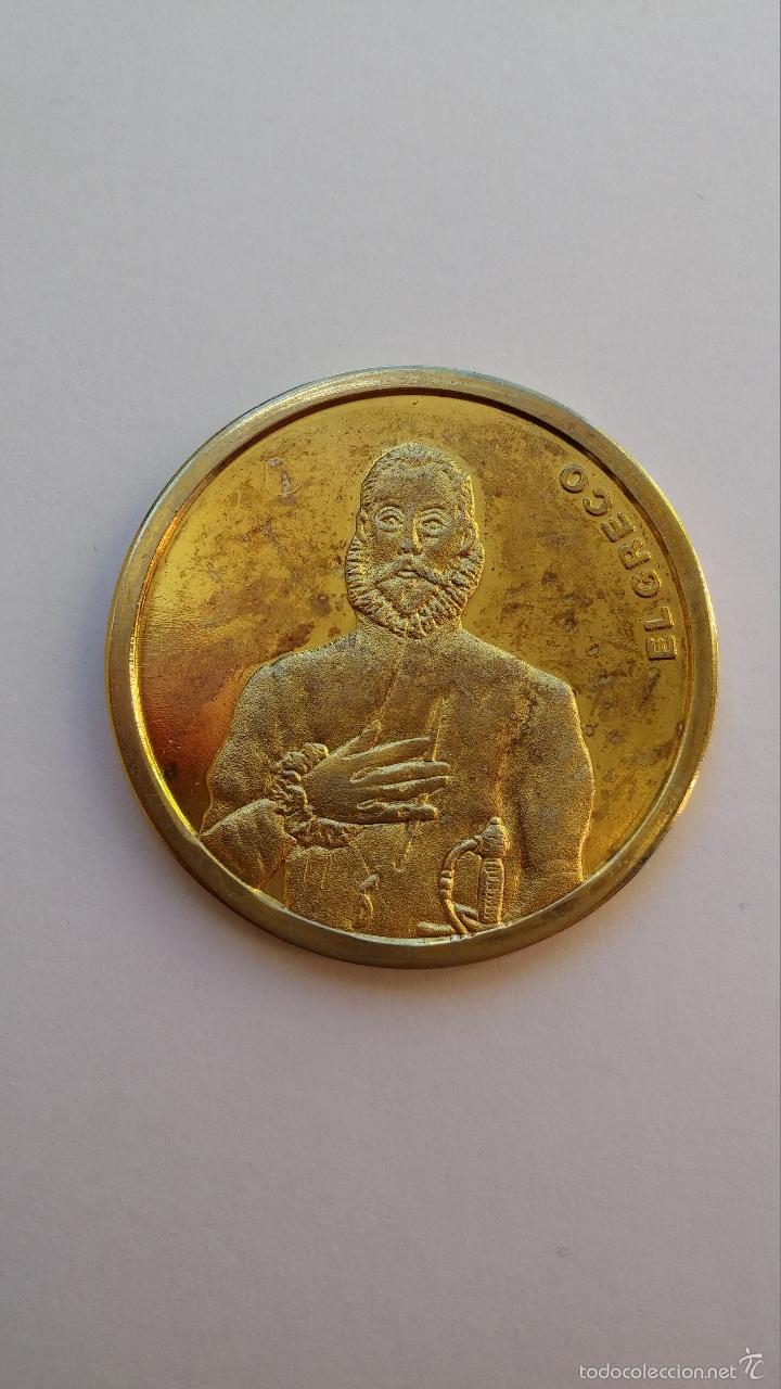 Medallas tem&aacute;ticas: Moneda ,medalla del museo del prado de 3,5 cms de diametro ,el greco - Foto 1