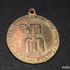 Medallas temáticas: MANTAS PADUANA BARCELONA. MEDALLA PUBLICITARIA. 3 CTMS. DIÁMETRO. AÑOS 1960S. Lote 61449967