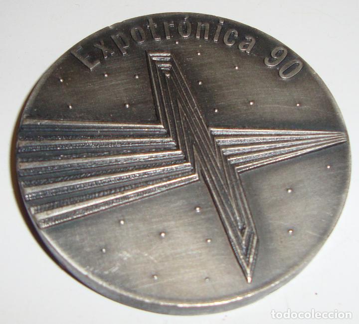 Medallas tem&aacute;ticas: MEDALLA FERIA EXPOTRONICA 90 - Foto 1
