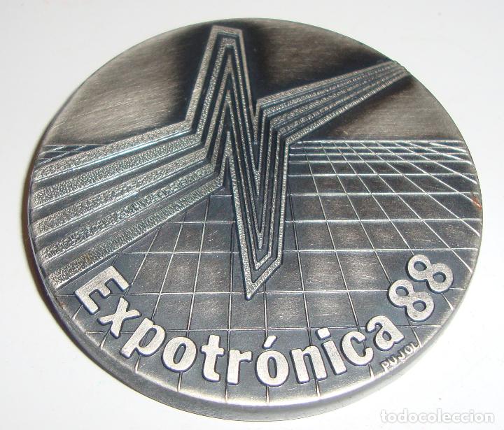 Medallas tem&aacute;ticas: MEDALLA FERIA EXPOTRONICA 88 - Foto 1