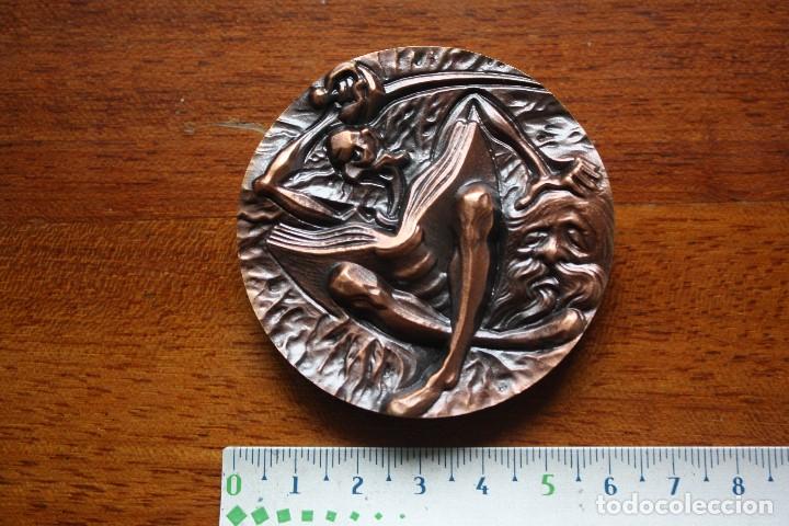 Medalhas tem&aacute;ticas: Medalla de Cobre EL QUIJOTE, de la F.N.M.T , 2000