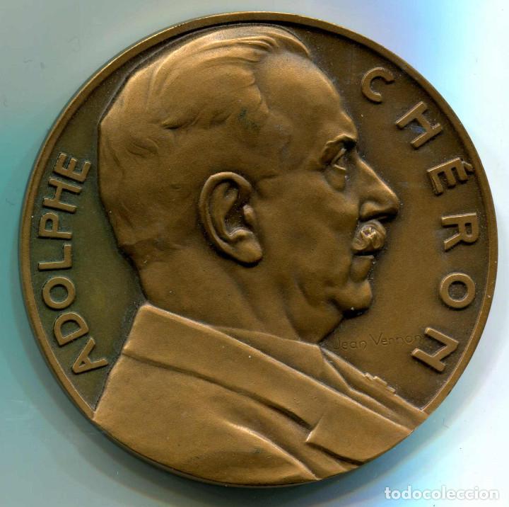 Medallas tem&aacute;ticas: Gran medalla conmemorativa de Adolphe Cheron. Union des seci&eacute;tes d'educacion physique