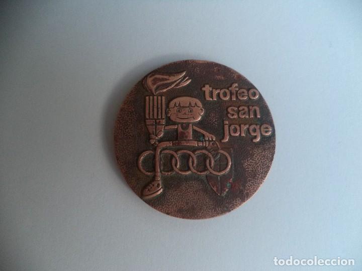 Medaglie tematiche: Medalla Trofeo San Jorge. VI juegos deportivos provinciales Manresa 1975