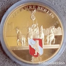 Medallas temáticas: BONITA MONEDA CONMEMORATIVA A 775 AÑOS BERLIN 2012 CAPITAL DE ALEMANIA . Lote 71907647